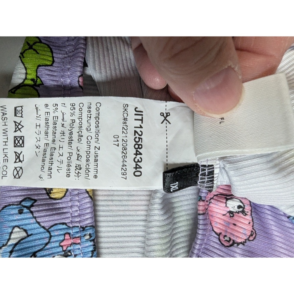 SHEIN Care Bears‎ Print Ribbed Tube Top Lavender 1XL - Picture 6 of 8